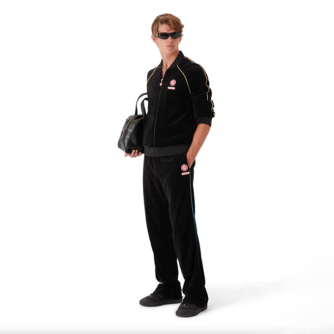 casablanca chenille track jacket & pants